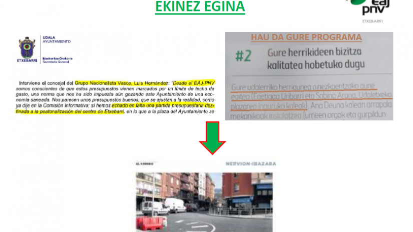 Egetiaga-Uribarri Kalea Oinezkoentzat Jartzeko Proposamena