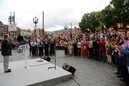 120º aniversario de la primera izada de la enseña nacional vasca.